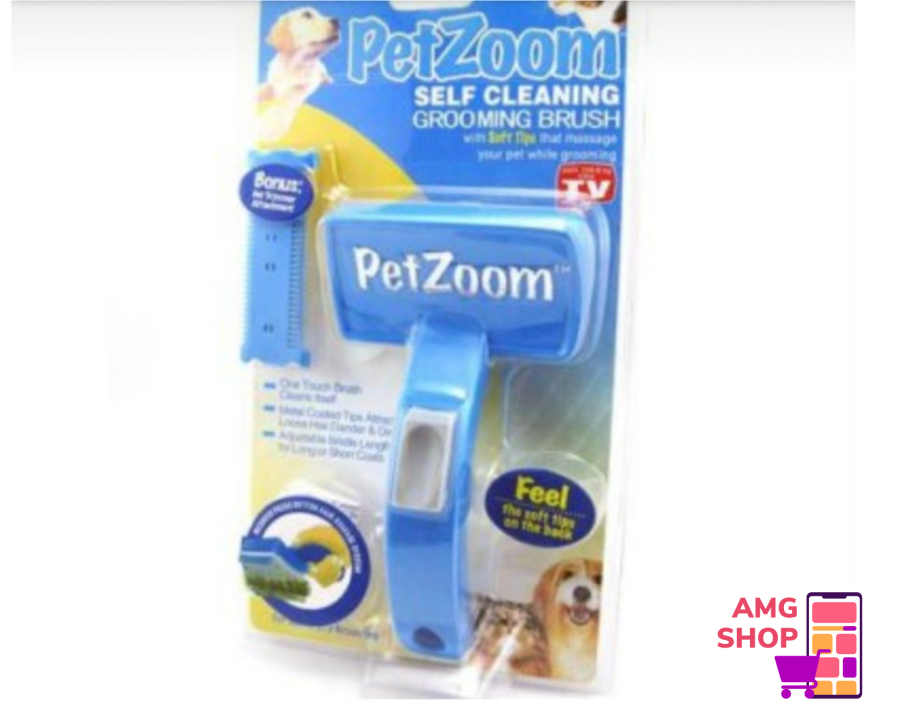 ! Pet Zoom Specijalna Cetka + Trr Za Mace I Kuce -