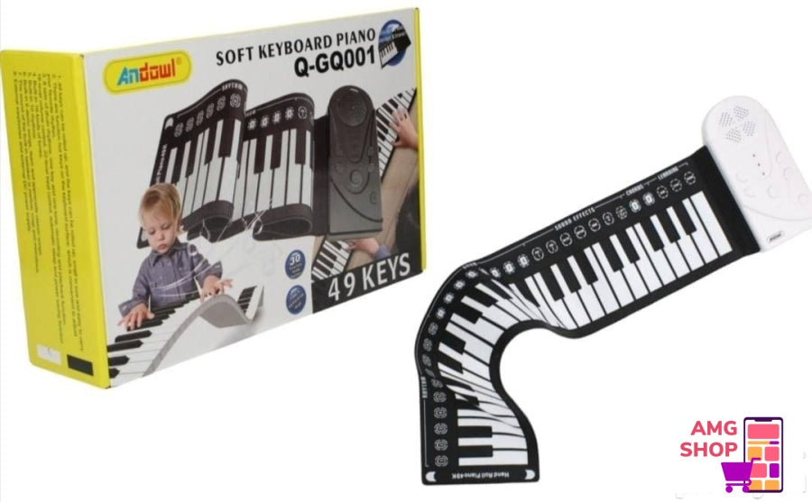 Piano Klavijatura Roll Up -