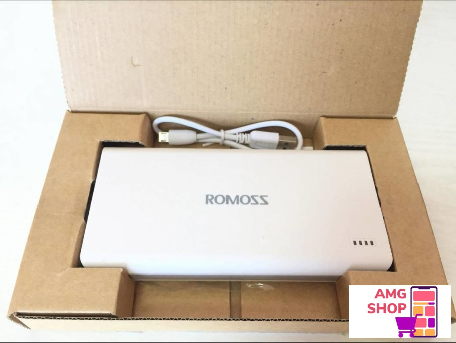 Power Bank Romoss Sense 6 20000Mah. Extra Kvalitetan -