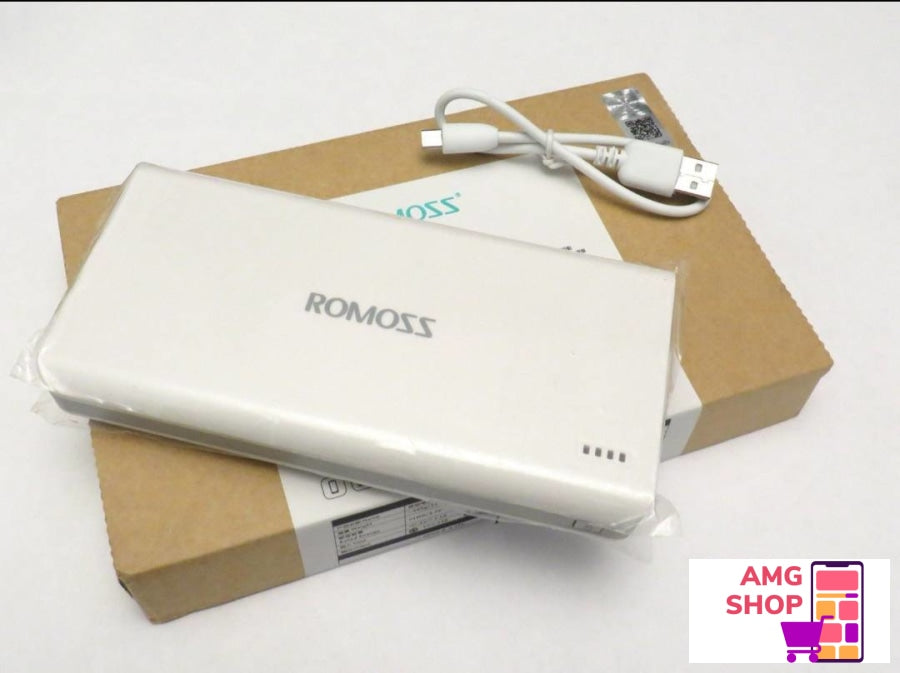 Power Bank Romoss Sense 6 20000Mah. Extra Kvalitetan -