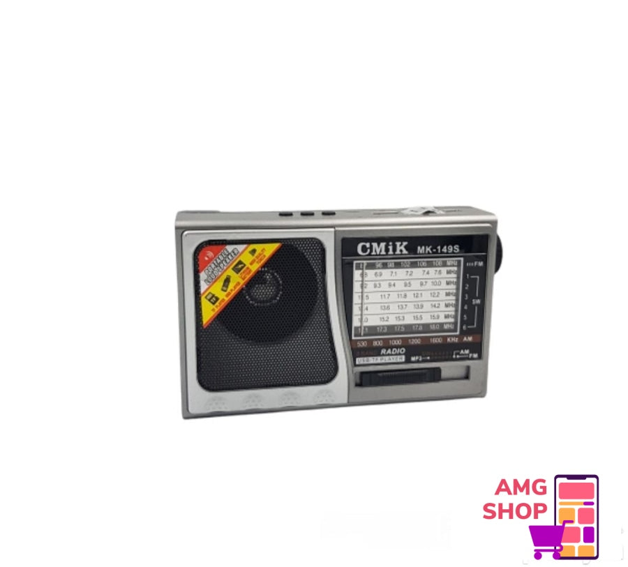 Radio Fm Tranzistor Solarno Punjenje + Bluetooth Mk-149S -