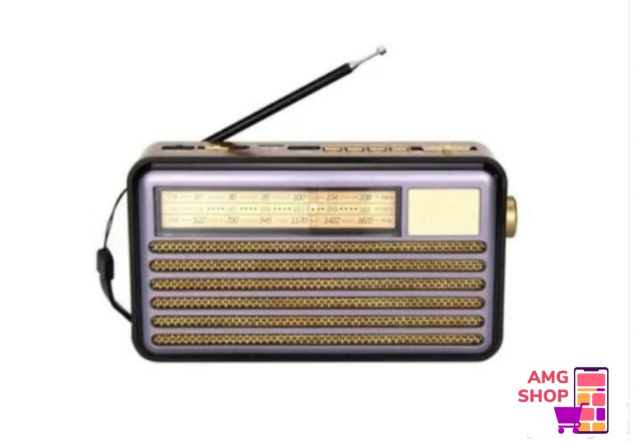 Radio Fm Tranzistor Solarno Punjenje + Bluetooth Mk-193Bt -