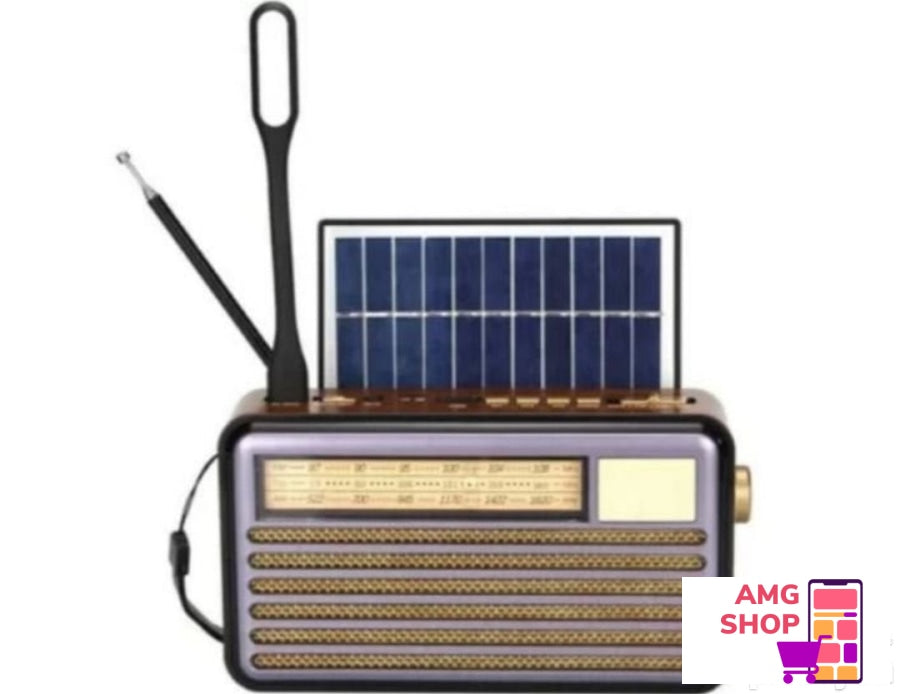 Radio Fm Tranzistor Solarno Punjenje + Bluetooth Mk-193Bt -