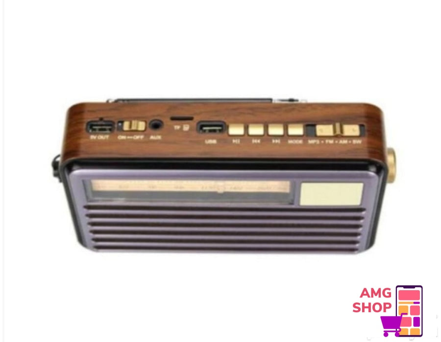 Radio Fm Tranzistor Solarno Punjenje + Bluetooth Mk-193Bt -