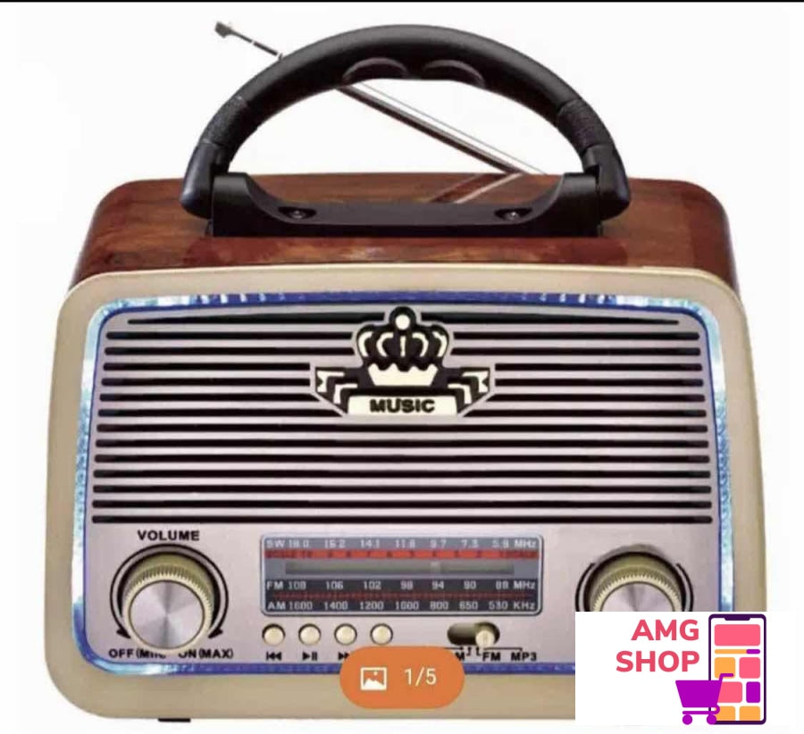 Radio Retro - Blutut Tranzistor Mk 173 Bt