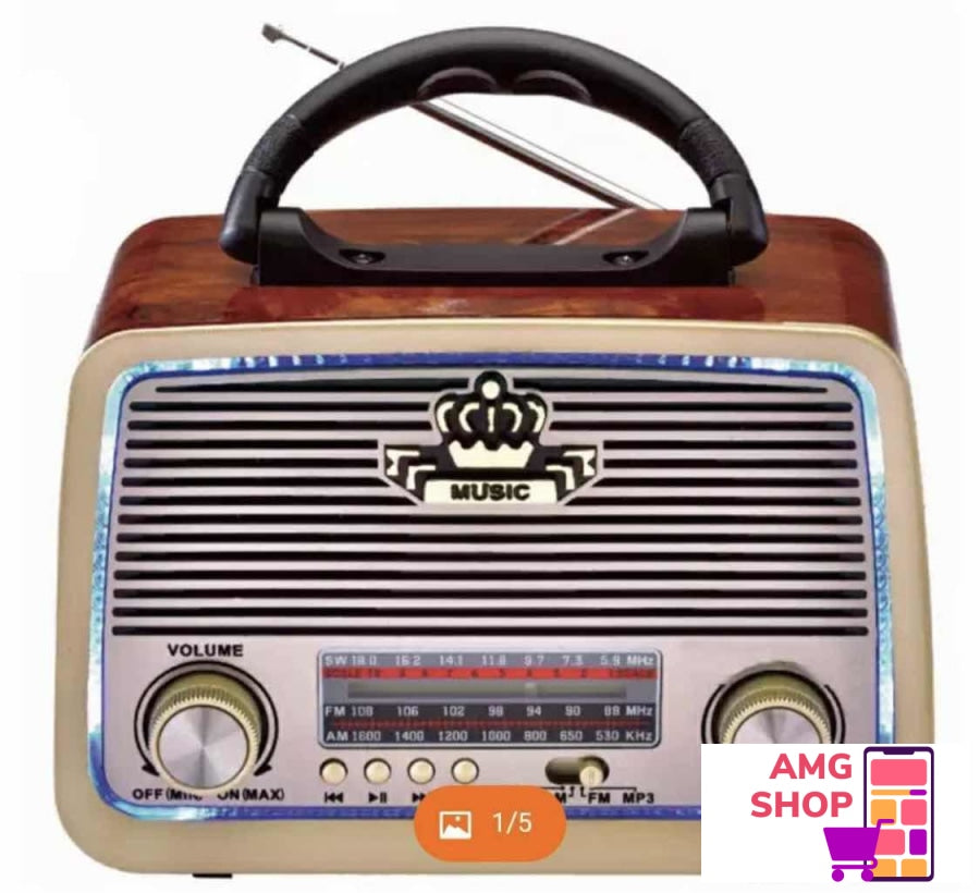 Radio Retro - Blutut Tranzistor Mk 173 Bt