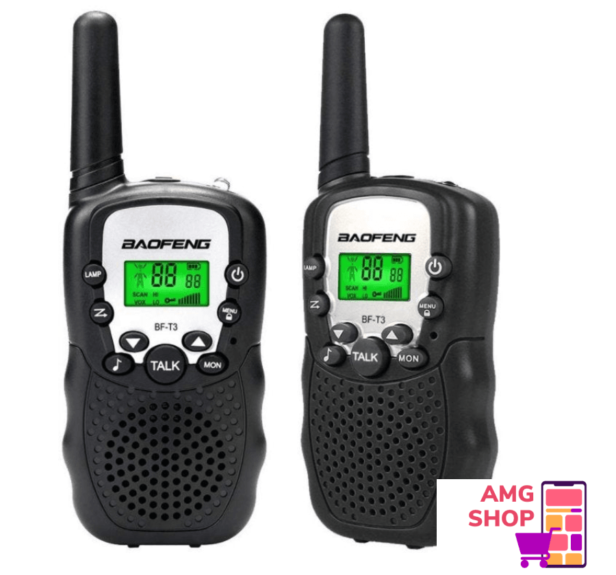 Radio Stanica Baofeng 2 Komada Bf-T3 Toki Voki ! -