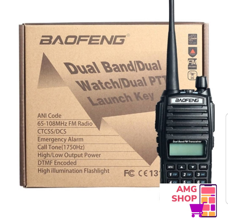 Radio Stanica Baofeng Uv82 Od 8V I Baterija 5000Mah -