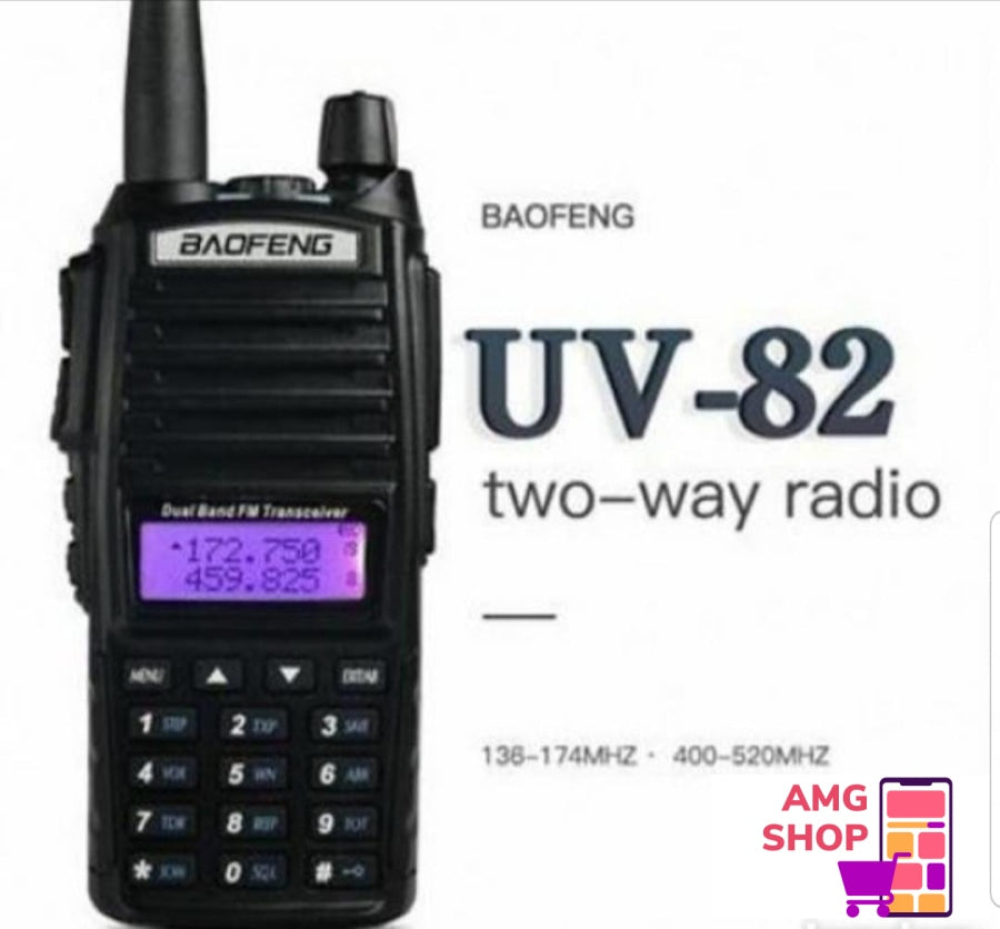 Radio Stanica Baofeng Uv82 Od 8V I Baterija 5000Mah -