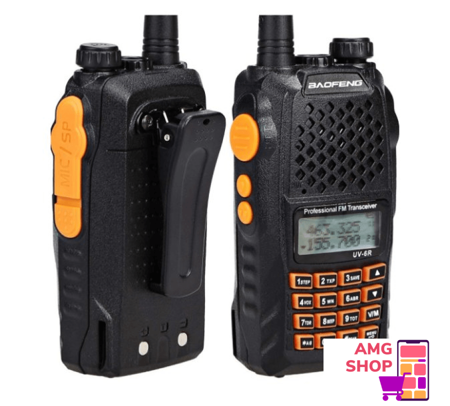 Radio Stanica Uv 6R Baofeng 5000Mah Dual Band -