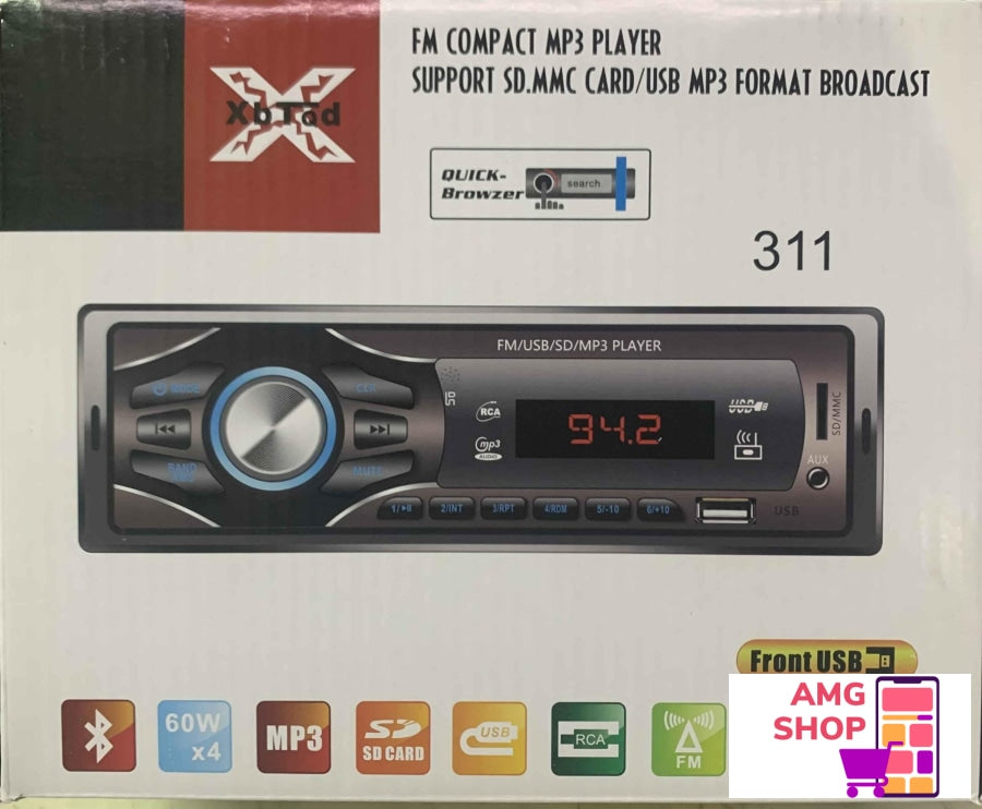 Radio Za Auto - Blutut Mp3 Usb Sd Bt-312