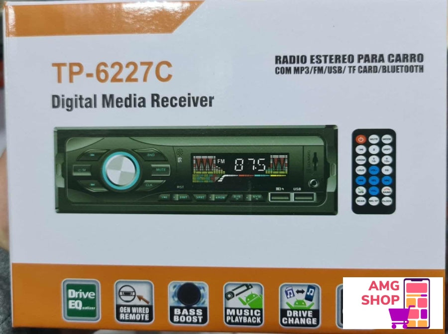 Radio Za Auto Bt-Usb-Mp3 Dalinski Tp-6227C -