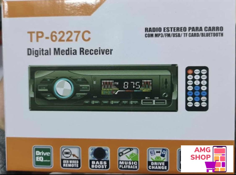 Radio Za Auto Bt-Usb-Mp3 Daljinski Tp-6227C -