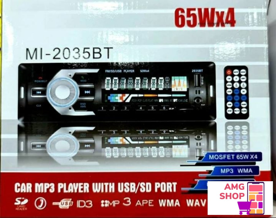 Radio Za Auto Mi 2035 Bt / Bluetooth Usb Sd -