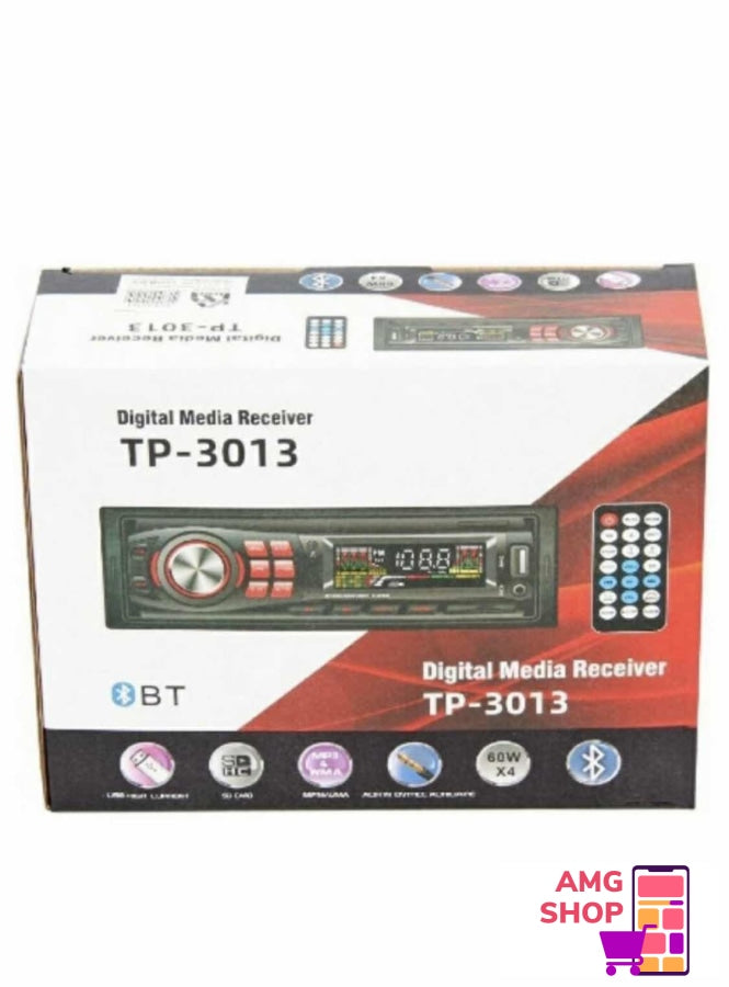 Radio Za Auto Tp-3013-Bluetooth Aux Sd Usb Mp3 -