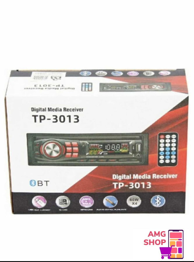 Radio Za Auto Tp - 3013 Blutut Aux Sd Usb Mp3