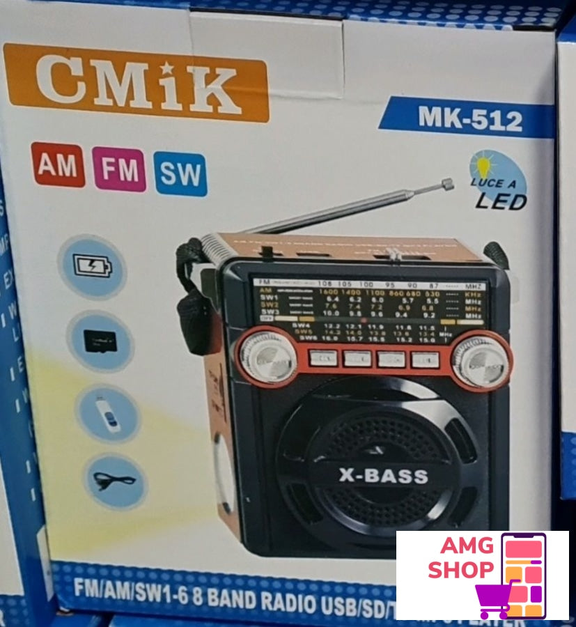 Radio/Tranzistor Cmik Mk-512 -