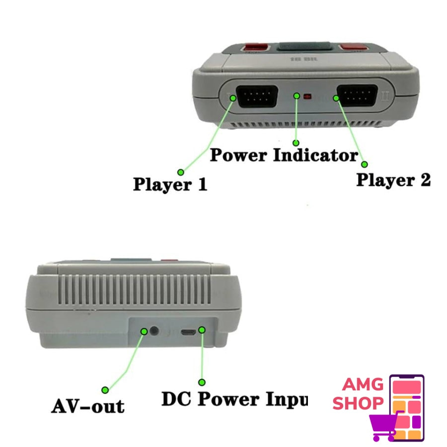 Retro Mini Konzola/167 Igrica/16 Bit -