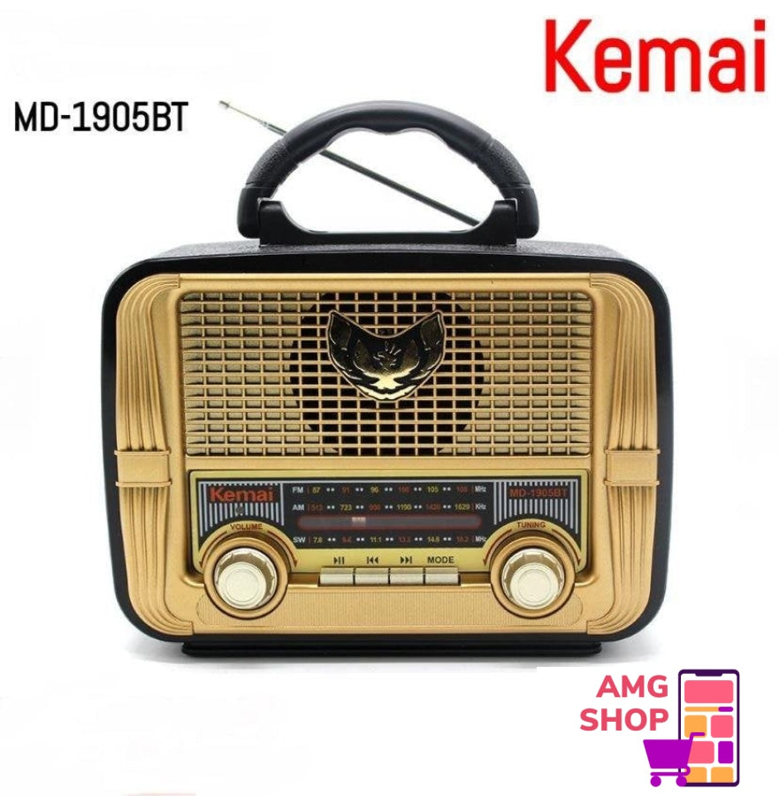 Retro Radio Kemai Md-1905Bt -