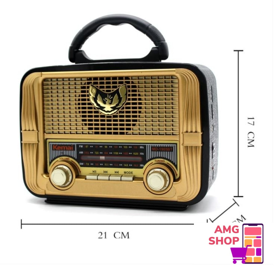 Retro Radio Kemai Md-1905Bt -