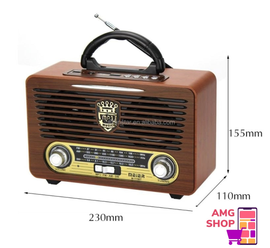 Retro Radio M-115 Bt -