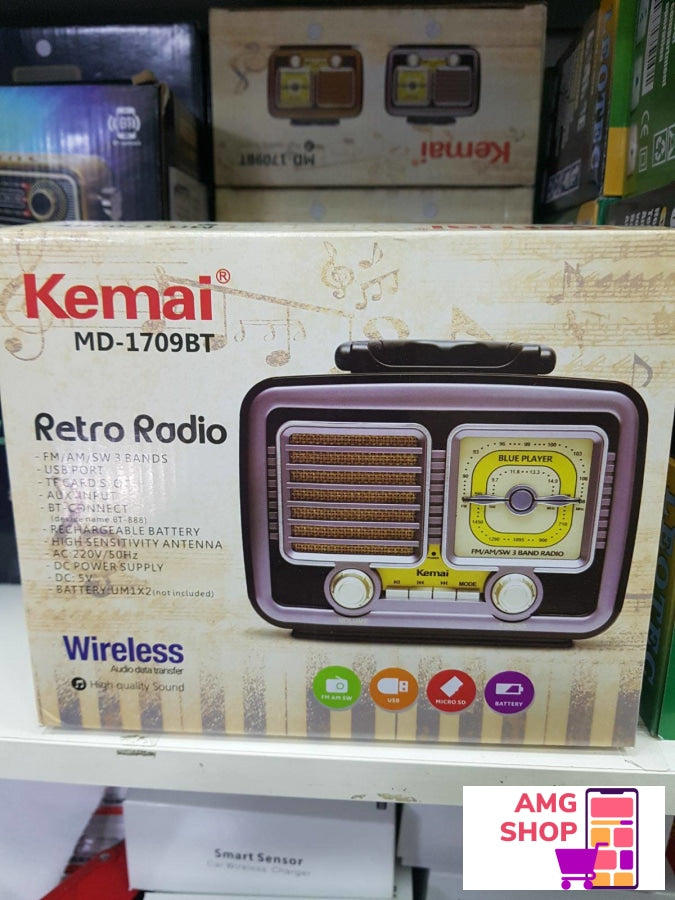 Retro Radio Sa Blutut Povezivanjem -