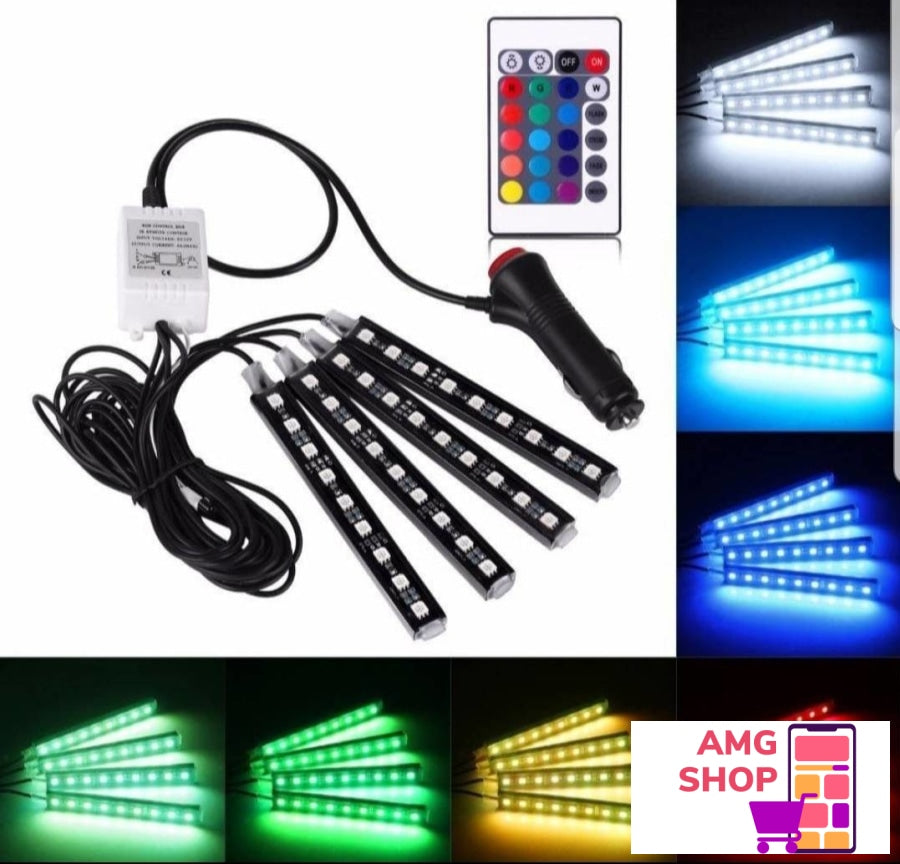 Rgb Led Ambijentno Osvetljenje Rgb Za Auto -