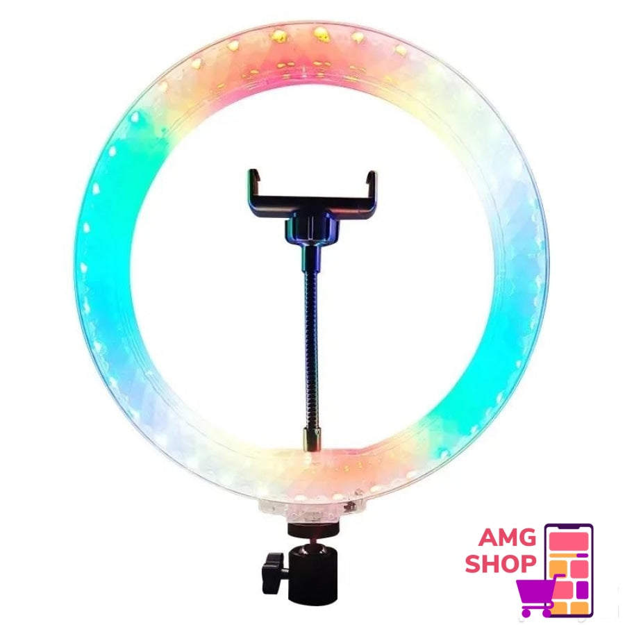 Rgb Ring Light 10 Ina & Diamond Crystal Lamp -