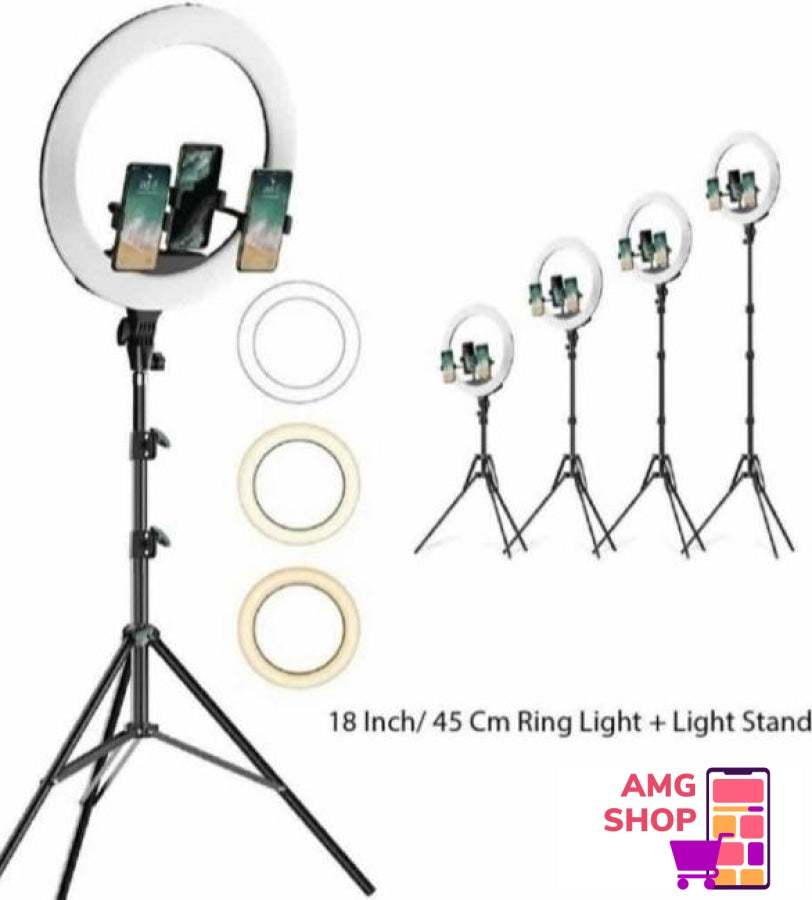 Ring Light 45 Cm - Ring Lajt Svetlo I Stalak 18