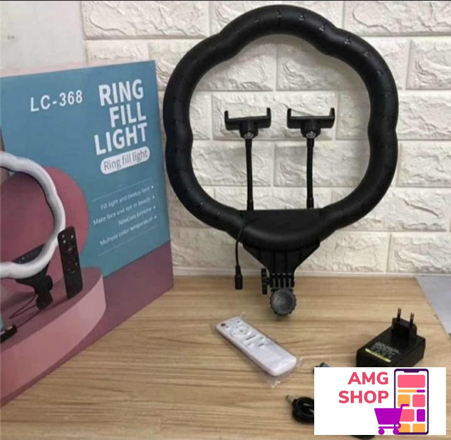 Ring Light14 - Ring Lajt Cvet+Daljinski Lc368