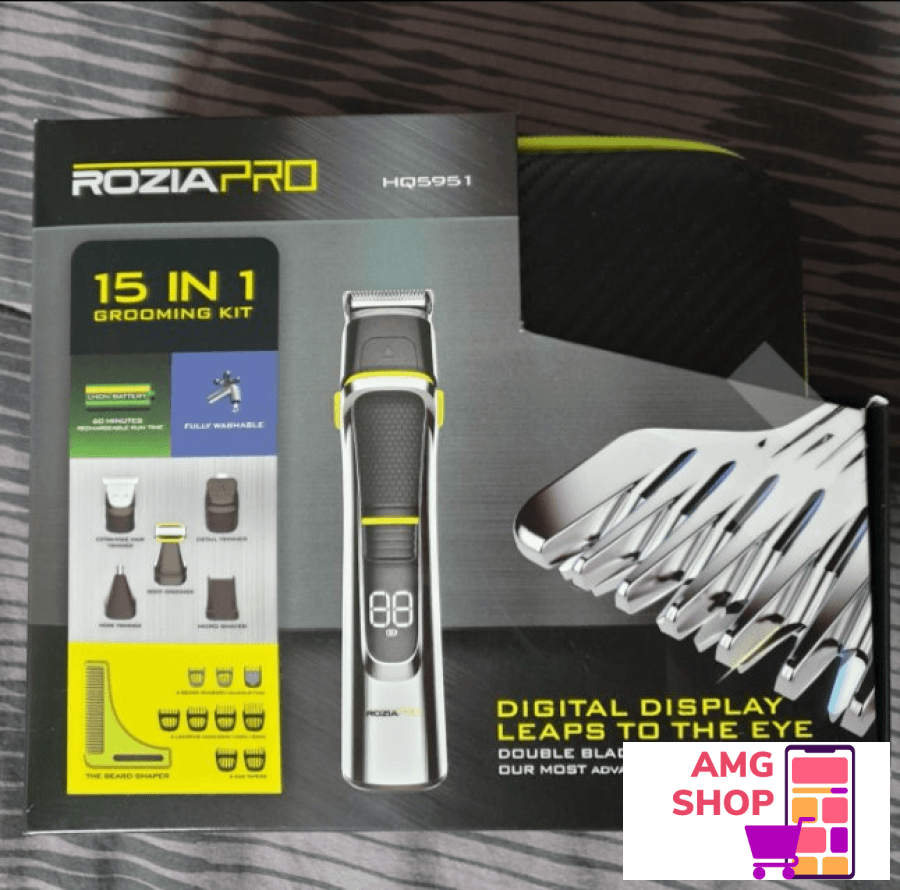 Rozia Pro Set Vodootporan 15U1 Trimer- Professional Trimmer -