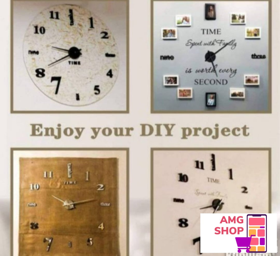 Sat-Zidni Sat Diy Clock-Sat-Zidni Clock -