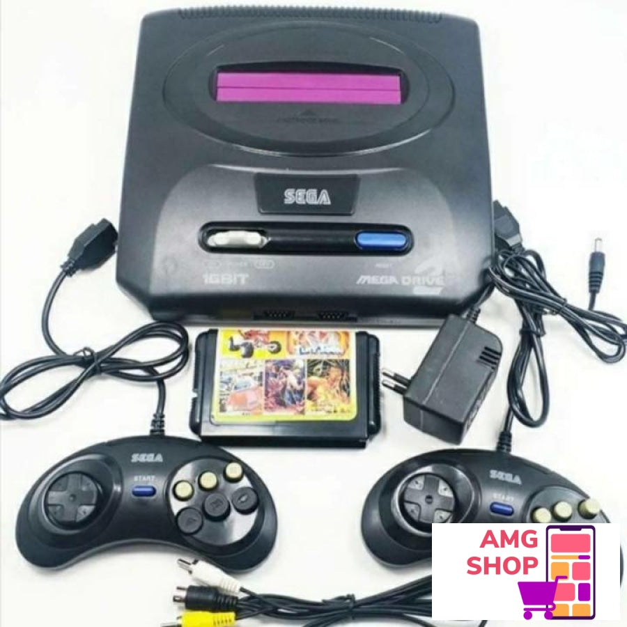 Sega Mega Drive 2 / Retro Konzola Sa 368 Igrica -