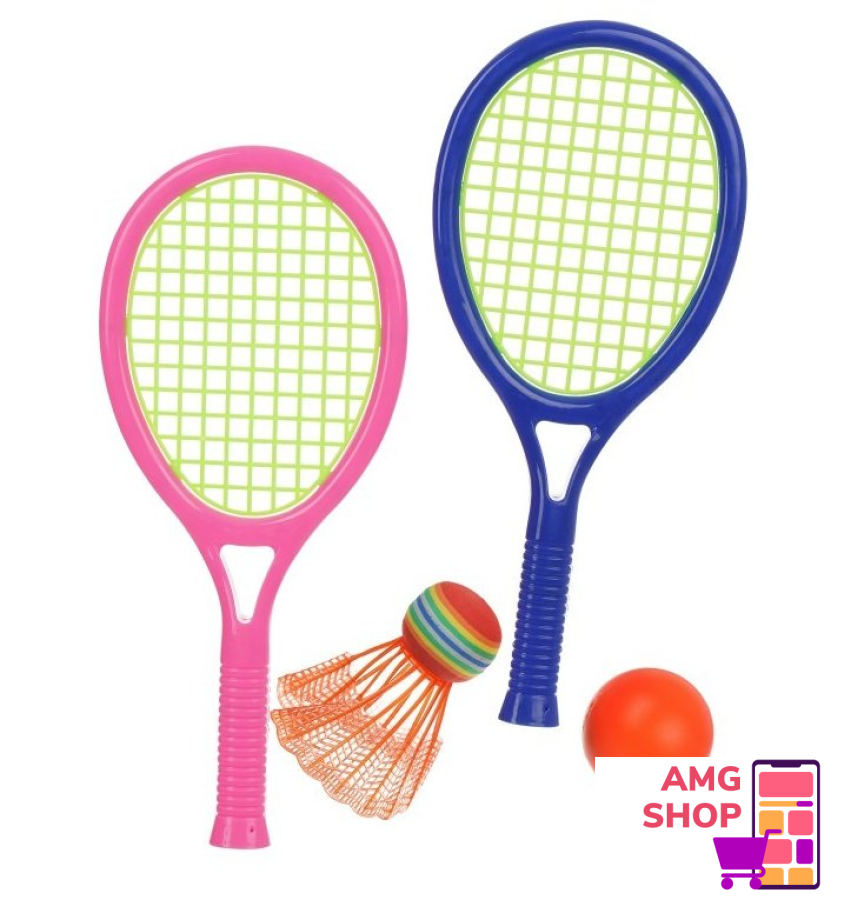 Set 2 In 1 Badminton I Odbojka () -