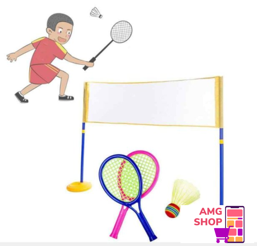 Set 2 In 1 Badminton I Odbojka () -