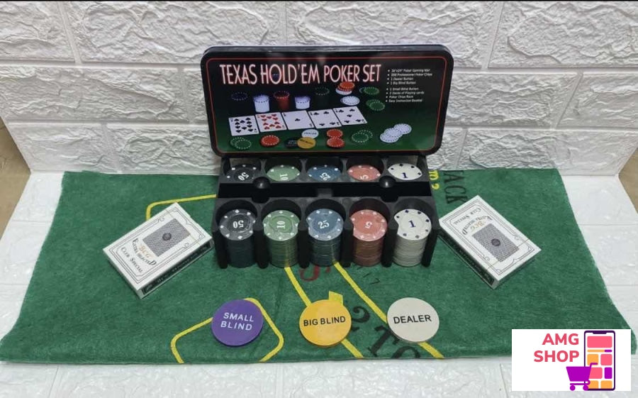 Set Ipova Za Texas Holdem Poker - Ipovi