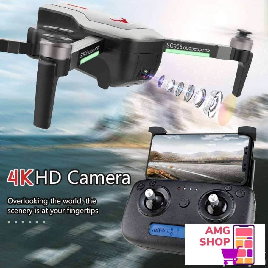 Sg906 Pametan Dron Gps 5G Wifi 4K Hd Kamera -