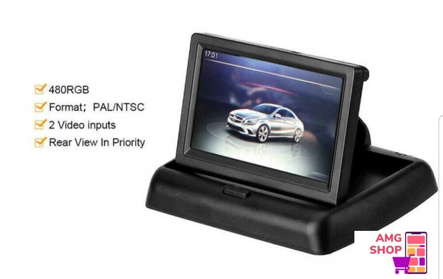 Sklopivi Monitor Za Auto-4 3 In. -