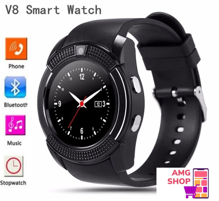 Smart Watch V8/Crni -