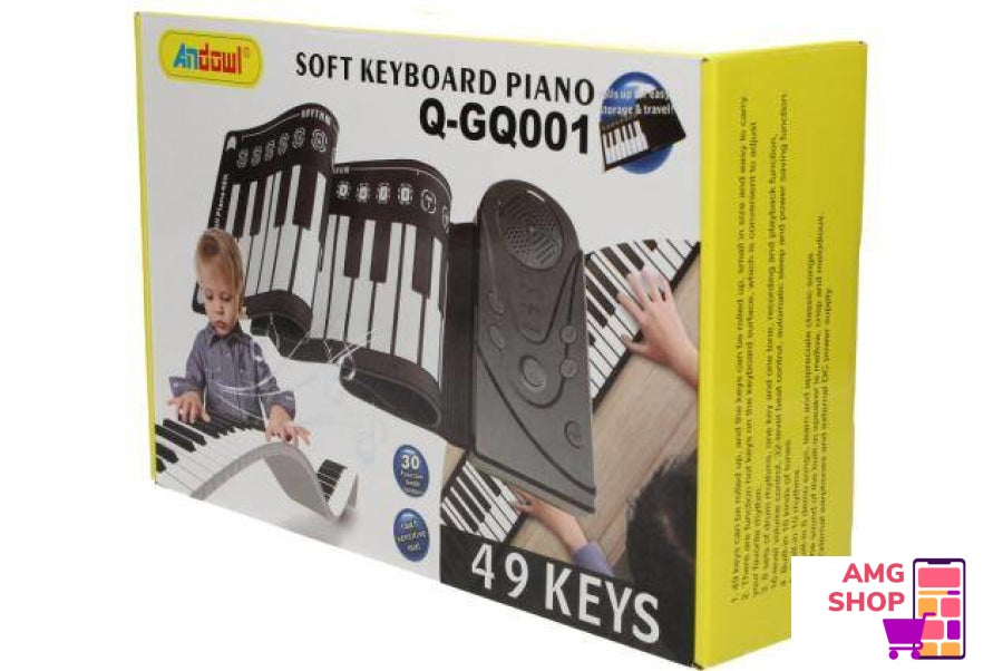 Soft Keyboard Piano/Fleksibilni Piano Za Decu -