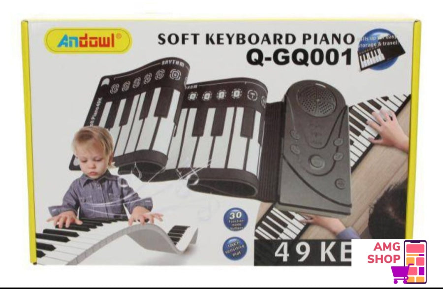 Soft Keyboard Piano/Fleksibilni Piano Za Decu -