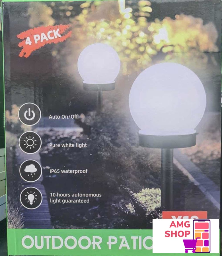 Solarna Lampa Lampe Za Dvorite Pakovanje 4 Kom -X18 -