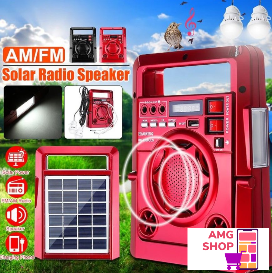 Solarni Sistem+Fm Radio+Lampa -