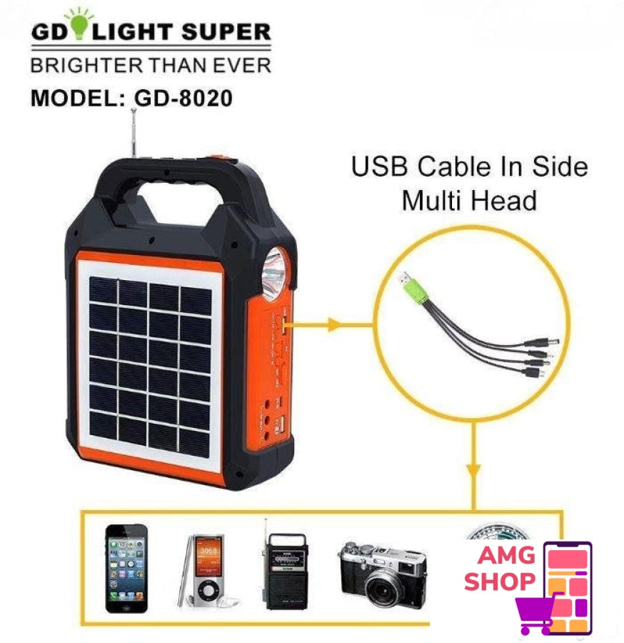 Solarni Sistem+Fm Radio+Lampa-Solarni Sistem-Solarni Sistem -