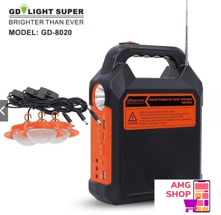 Solarni Sistem+Fm Radio+Lampa-Solarni Sistem-Solarni Sistem -