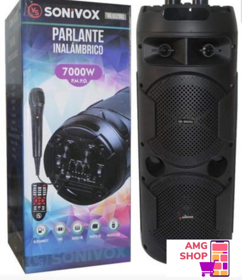 Sonivox Bluetooth Zvunik Karaoke Sa Daljinskim I Mikrofonom -