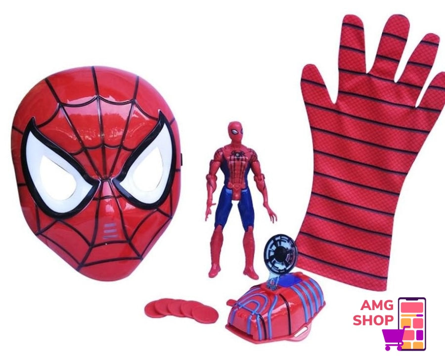 Spiderman Set+Maska -