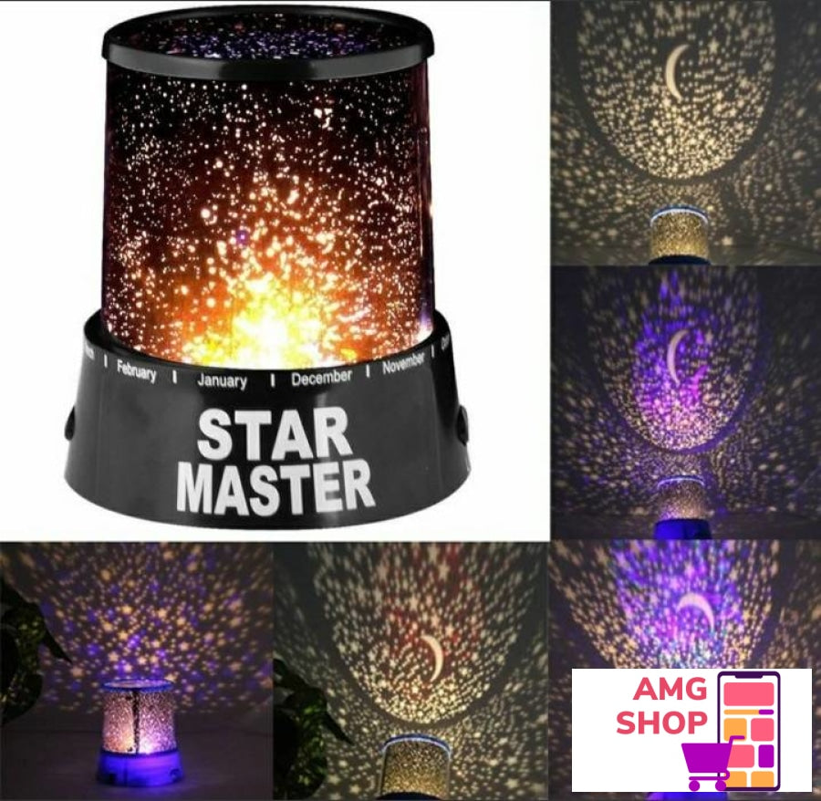 Star Master Lampa - Zvezdano Nebo Gizmos Projektor