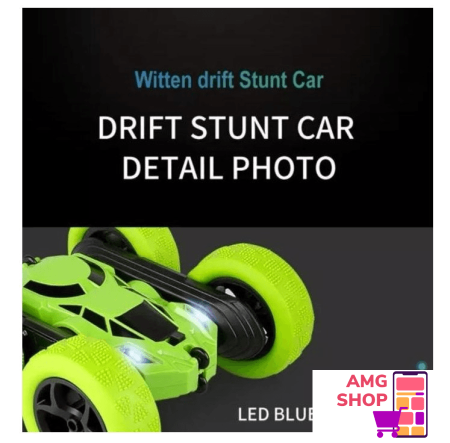 Stunt - Auto Na Daljinski Stunt Flipper Led !