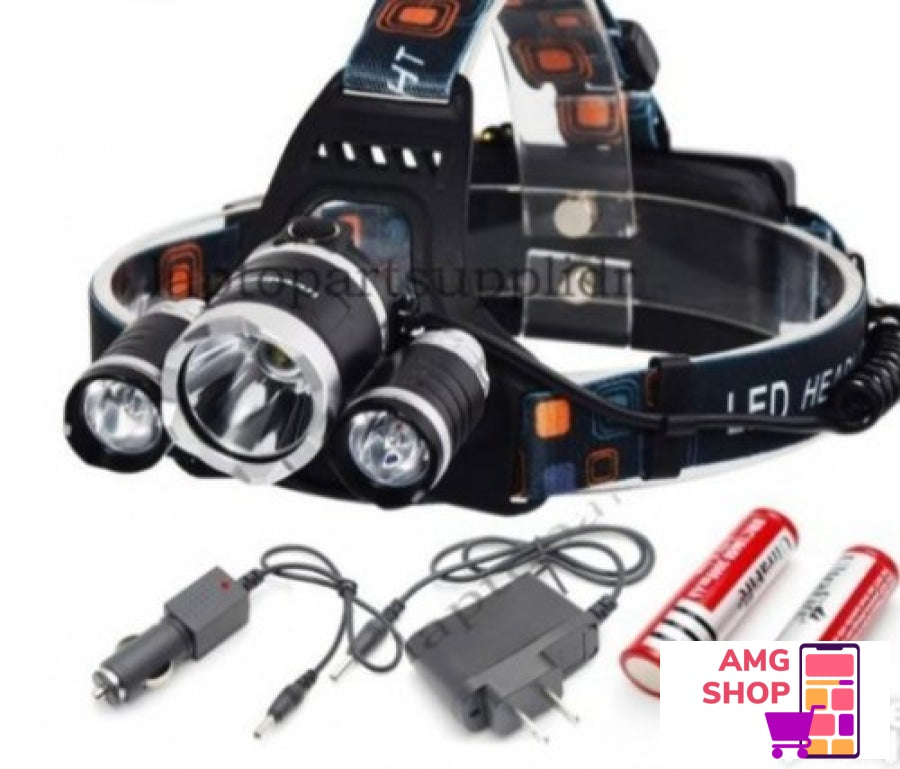 Svetlo Za Glavu - 3X Cree T6 -